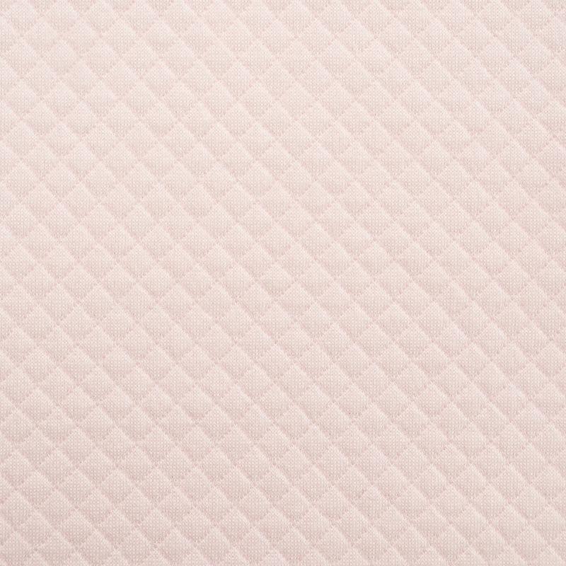 Square Grid Air Layer Jacket: Wire-Padded Polyester-Ammonia Fabric for Casual Home Wear.