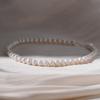 925 Silver Olivia Natural Freshwater Pearl Choker Necklace W