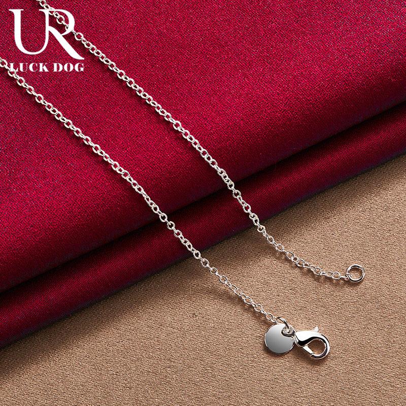 Ожерелье MoM из стерлингового серебра 925 пробы, восьмиугольное, модные свадебные украшения