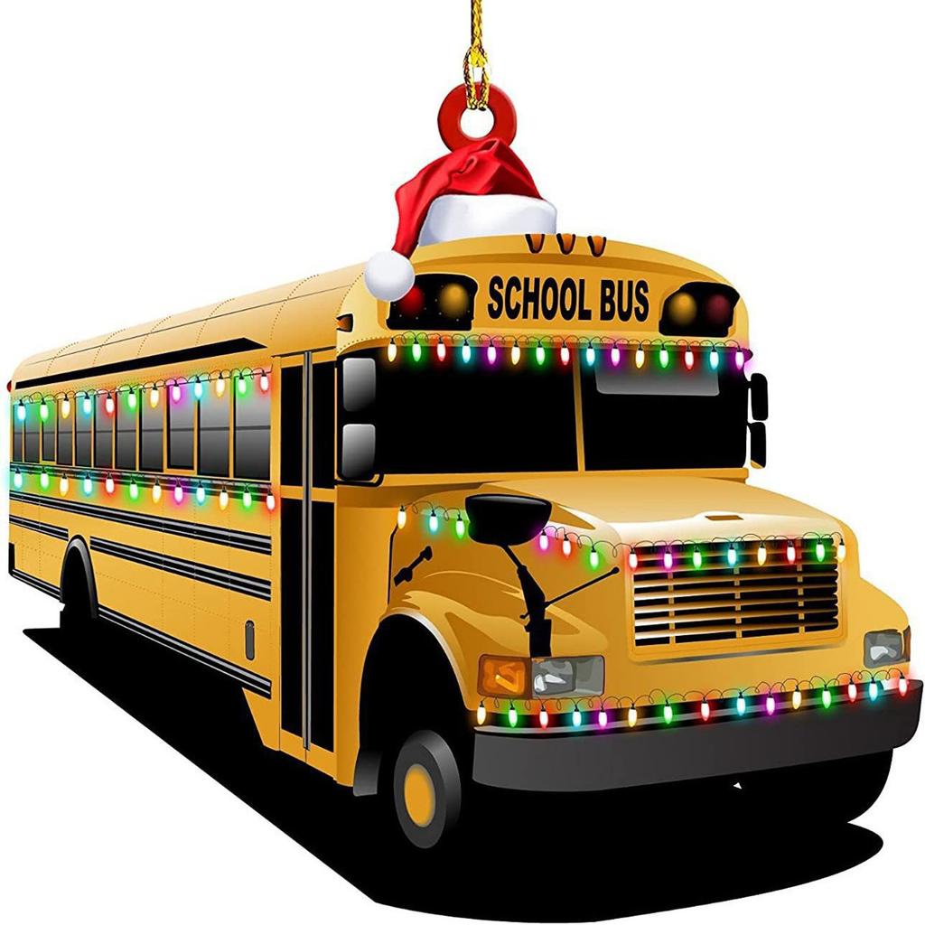 Рождественская елка подвесная книга акриловое украшение