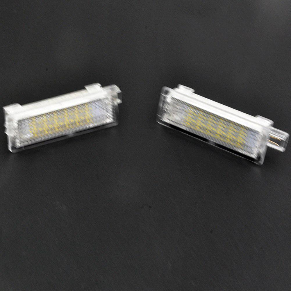 2 шт. автомобильный светодиодный светильник для ног для BMW 1/3/5/7 серии E87 E90 E92 E93 F10 E60 E61 F10 X1 X3 X5 X6 Z4