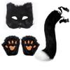 Plush Halloween Animal Cosplay Props Mask Animal Cosplay Props Halloween Cosplay Accessories  Party