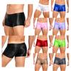 Men's Silky Boxer Briefs Underwear Summer Beach Shorts Bikini Bottoms