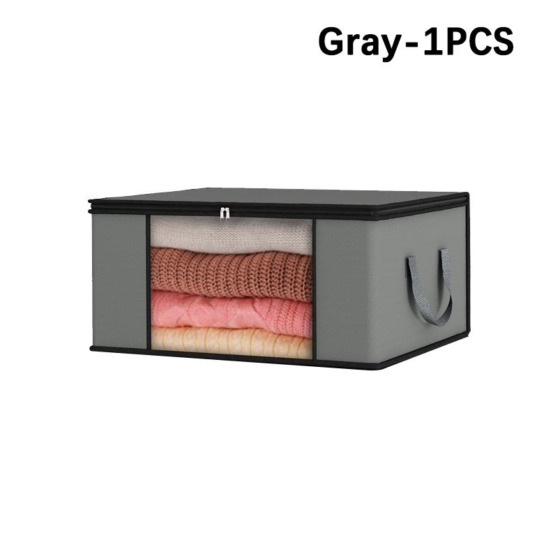 Большая вместительная сумка для хранения одежды с усиленной ручкой для одеял, простыней, подушек, игрушек