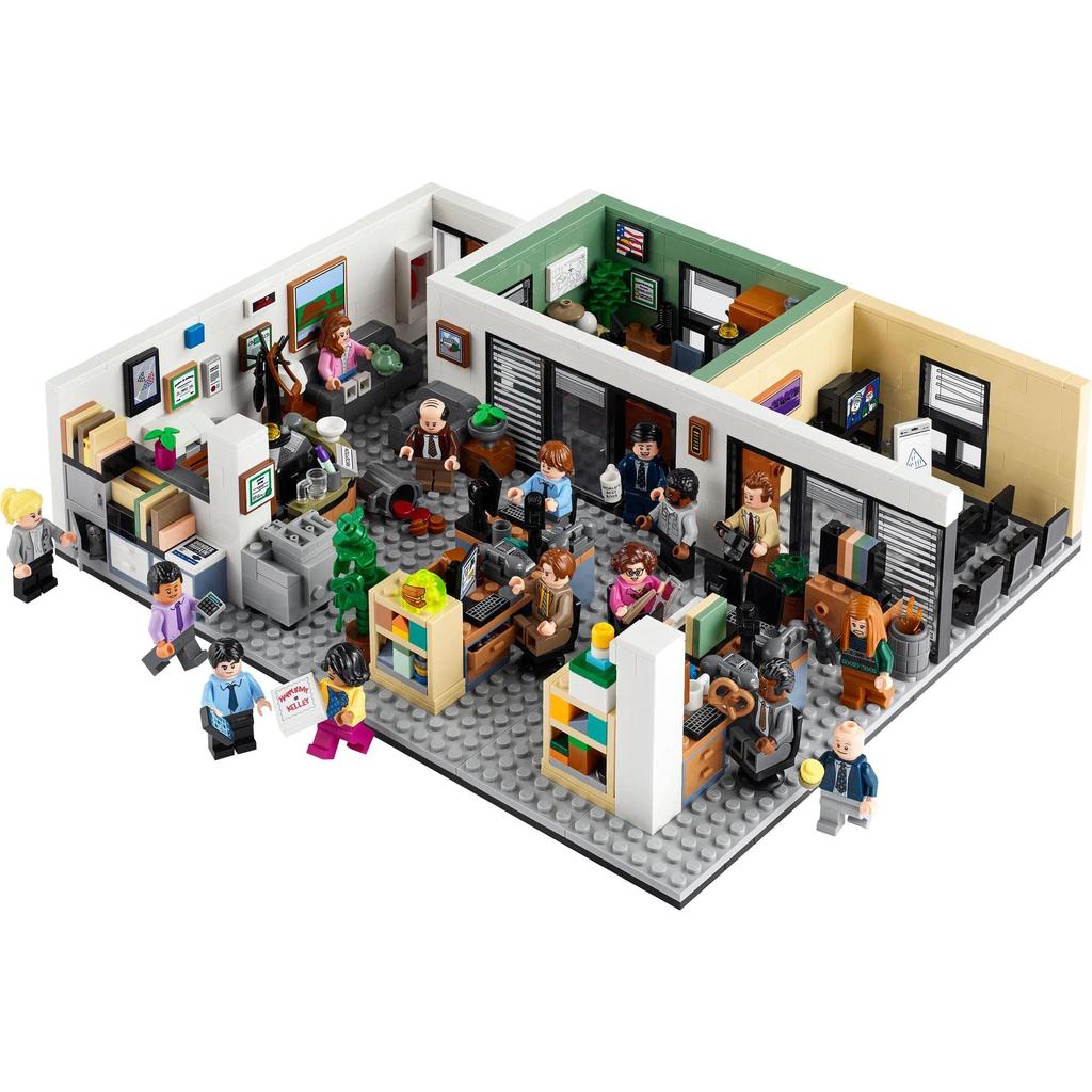 LEGO Ideas The Office Christmas Present Christmas 21336 Toy Block Present House Home Art Painting Boys Girls Adults