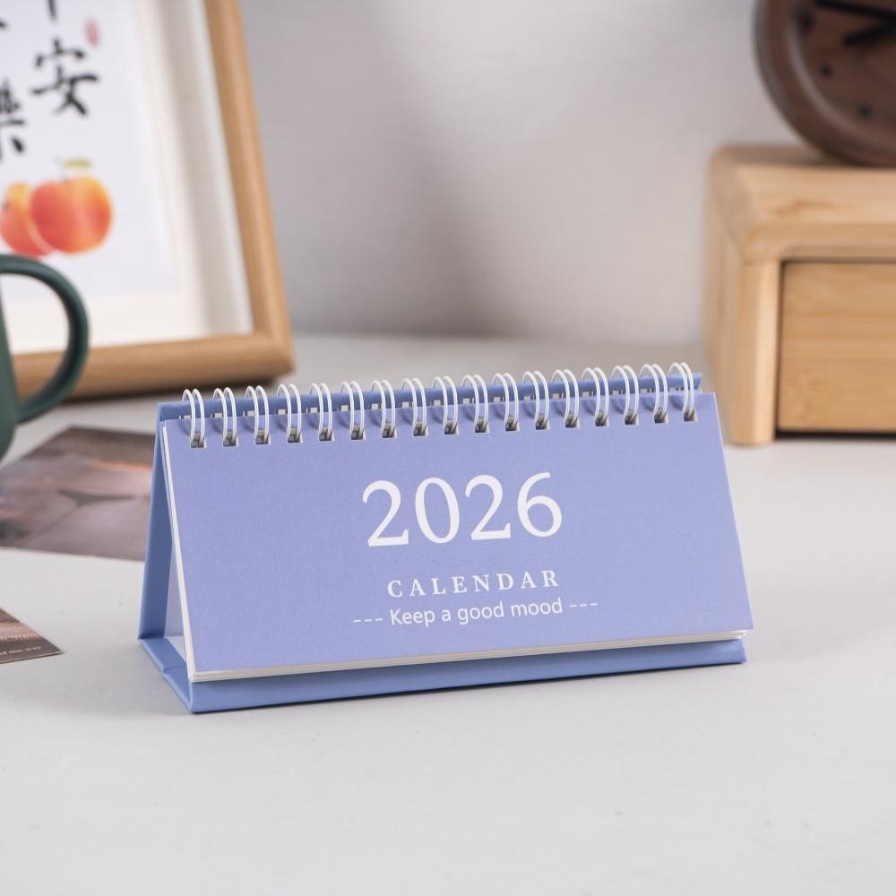Desktop Decoration 2026 Desk Calendar Portable Schedule Planner  Office School Supplies