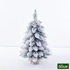 Artificial Desktop Christmas Tree With Led Light Nordic Flocking Christmas Tree Door Wall Ornament New Year Christmas Decoration