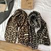Сексуальный леопардовый женский зимний теплый шарф с кисточками шаль кашемировый платок пашмина хиджабы женские шарфы накидки