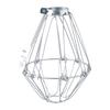 ELPA Light Bulb Guard (Metal) Lighting Light Bulb DIY Light Bulb Up To 200W Steel Foldable Type for E26 KG-2