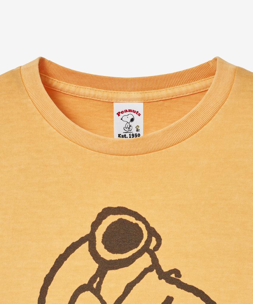 VTWO Pilot Snoopy Pigment T-Shirt (Yellow)