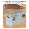 Waterproof Designs Junctions Box Outdoor Electrical Enclosures With Lock and Mounting Accessories Garden Supplies