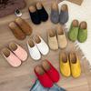 Lazy Shoes French Retro Outer Wear Boken Shoes Slippers One Pedal Versatile Casual Half Drag Early Spring New Bag Head Drag