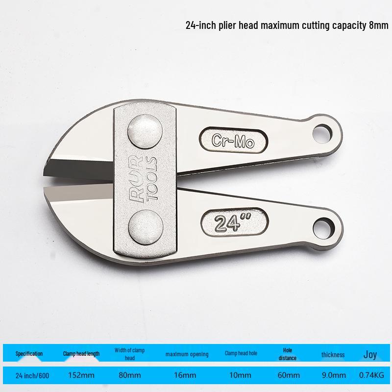 Кусачки для проволоки с высоким рычагом «Орлиный клюв» - Экономящие усилия плоскогубцы для арматуры, стали и железной проволоки