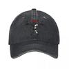 Fitness CBUM Baseball Cap Vintage Distressed Denim Thavage Muscular Gym Snapback Cap Unisex Outdoor All Seasons Travel Hats Cap