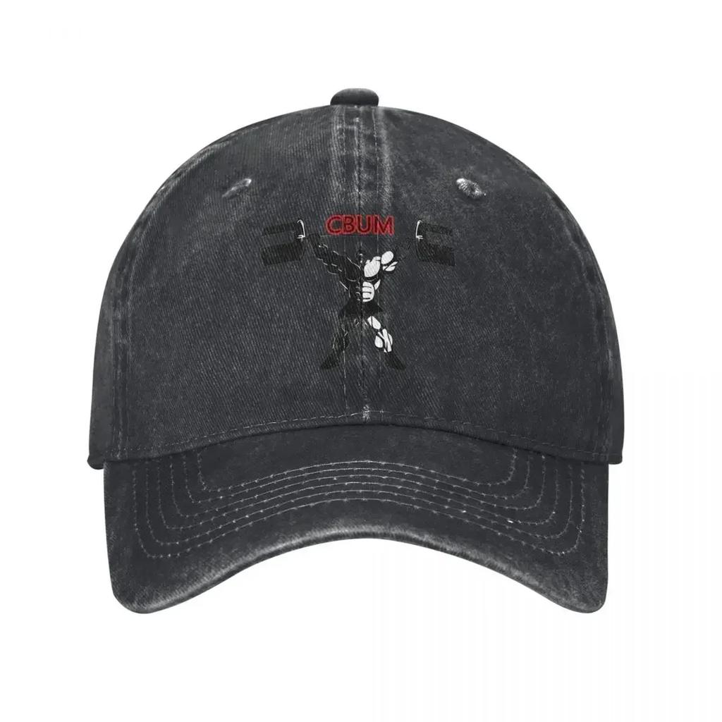 Fitness CBUM Baseball Cap Vintage Distressed Denim Thavage Muscular Gym Snapback Cap Unisex Outdoor All Seasons Travel Hats Cap