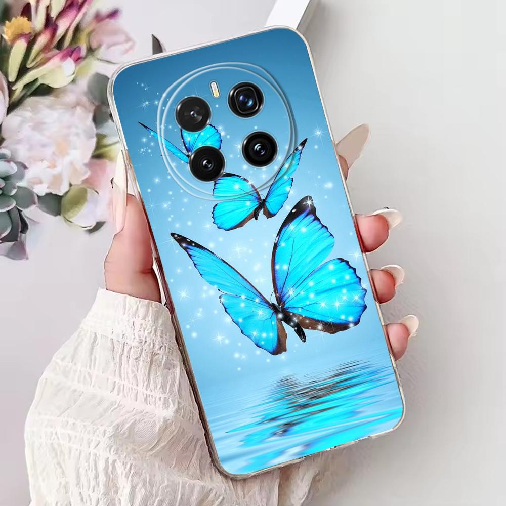 For Honor Magic 7 Pro Silicone Case Cute Pattern Soft Clear TPU Phone Cover For Huawei Honor Magic7 Pro Funda Transparent Bumper