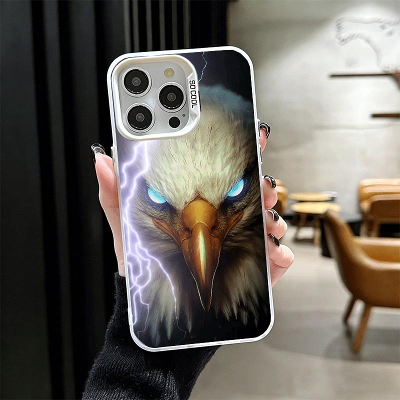 Bald Eagle Cool Shockproof Phone Case for iPhone 17 Air 16 16E 15 Pro Max 14 Plus 13 Mini 12 Back Cover Anti Fall Fundas