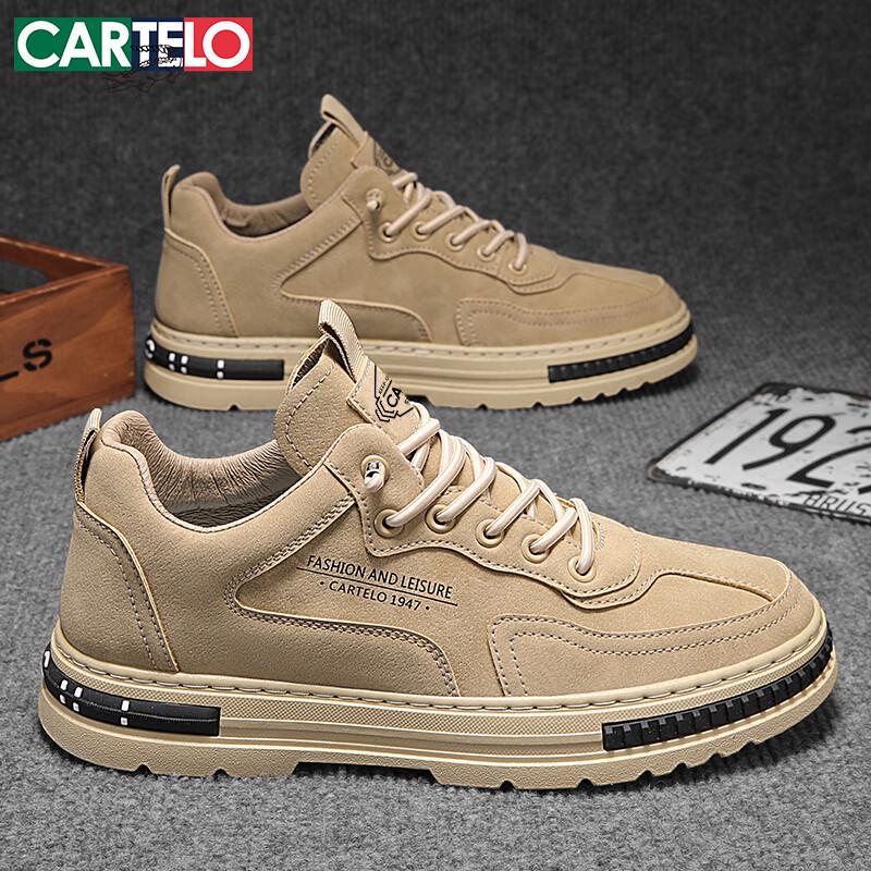 CARTELO Мужские повседневные кроссовки Slip-On