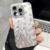 Чехол для мобильного телефона розовая фрезия подходит для iPhone16 продвинутое ощущение Apple 17Pro противоударный ПК-кейс