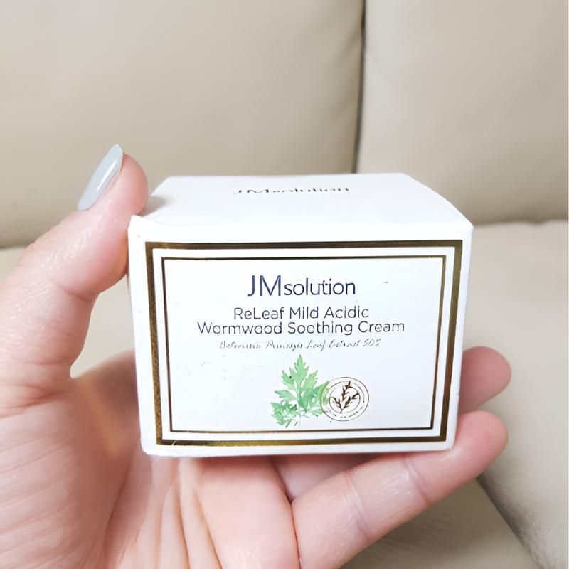 [JMSOLUTION] Releaf Mild Acidic Wormwood Soothing Cream 50ml