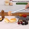 Barbecue Tongs Serving Tongs Heat Resistant Handle Multifunctional Grill Tongs