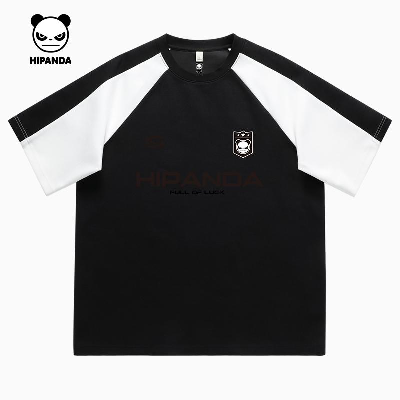 HIPANDA American Sports Style Round Neck T-shirt