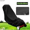 Black Lawn Mower Cover Garden Anti-dust Sun Protection Waterproof Cover Durable Yard Shovel Protection Cover