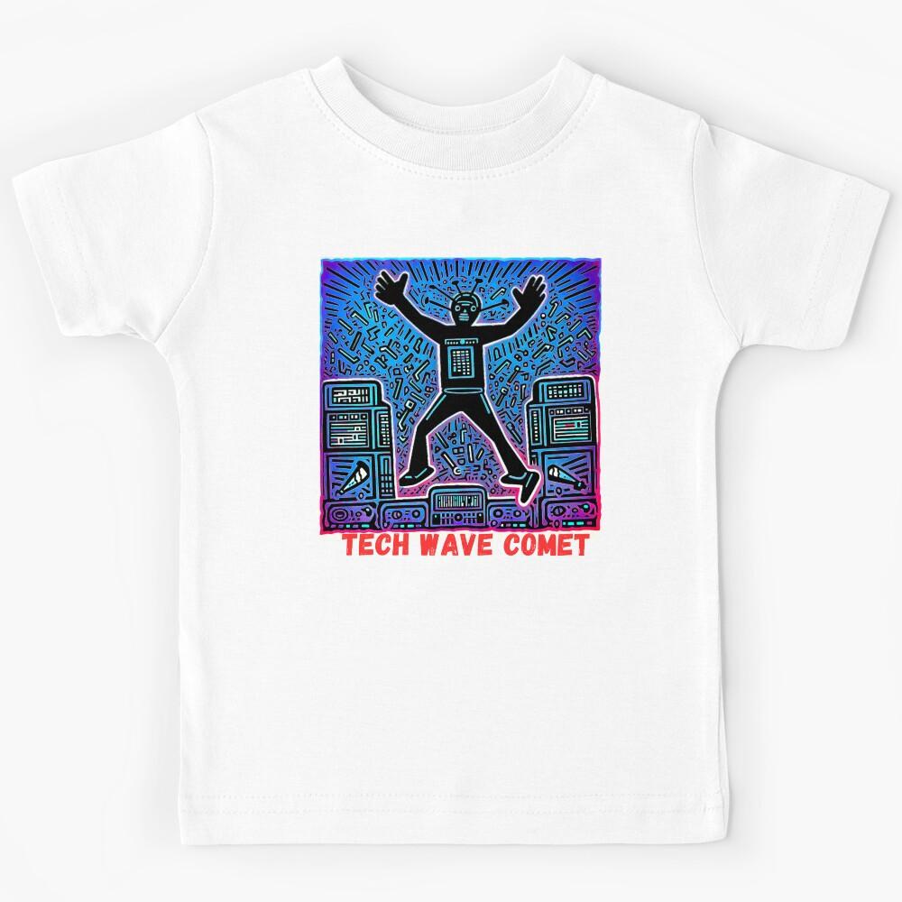 Tech Wave Comet Kids T-Shirt