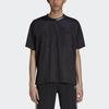 adidas originals x NINJA Crossover Collar Alphabet Sports Round Neck Short Sleeve Black Men's GP2316