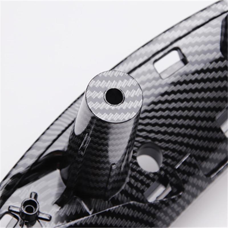Внутренняя ручка двери для BMW F30 F80 F32 F33 F82 F34 F35 F36 3GT 3 4 серии 2012- передняя крышка ручки из углеродного волокна