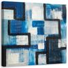 Canvas Print, Blue Abstraction