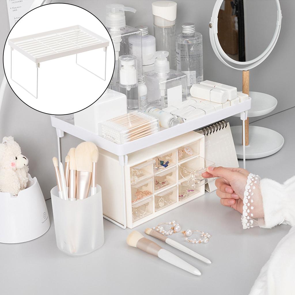 Органайзер для ванной комнаты, кухонная полка для хранения, разделитель для макияжа, дом S