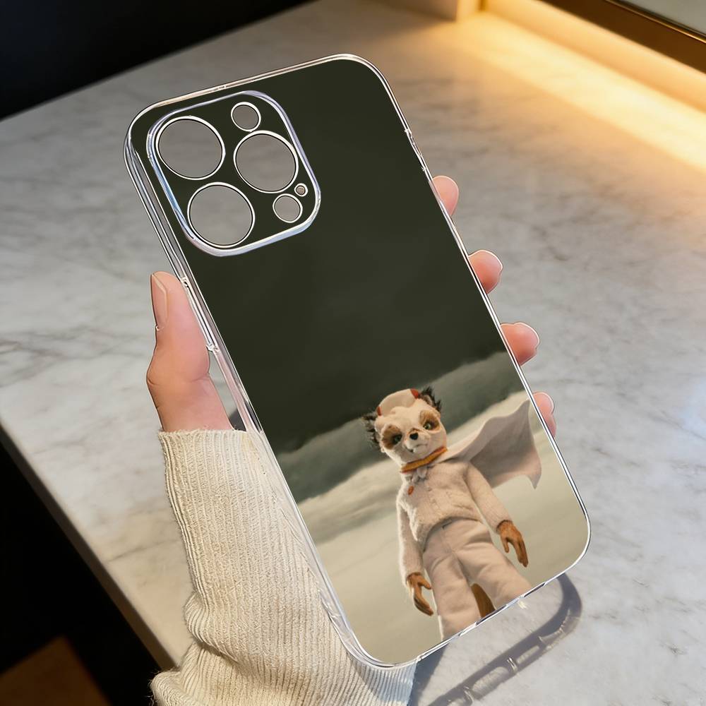 F-Фантастический Мистер Ф-Лис Чехол Для Телефона Для iPhone 17 16 15 14 13 12 11 Mini Pro Max Plus Прозрачный Чехол