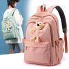 Модный студенческий рюкзак: Женский колледж-стиль, большой вместимости, модный и универсальный для юниоров, вдохновленный японским и корейским стилем