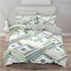 3D Современный Постельный Комплект Мотив Доллара Принт Пододеяльник Яркий Чехол для Одеяла 3 Предмета Деньги Математический Узор Забавный Мягкий Постельный Комплект