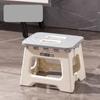 Outdoor Portable Folding Stool High Load-bearing Thickened Plastic Saddle Chair Mini Chair Fishing Stool Square Stool Camping Stool