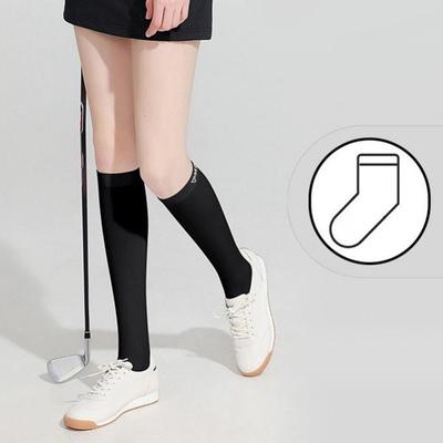 Cooling Sensation High Legging Stockings Nylon Golf Stockings Leg Cover Riding Socks Sports Socks