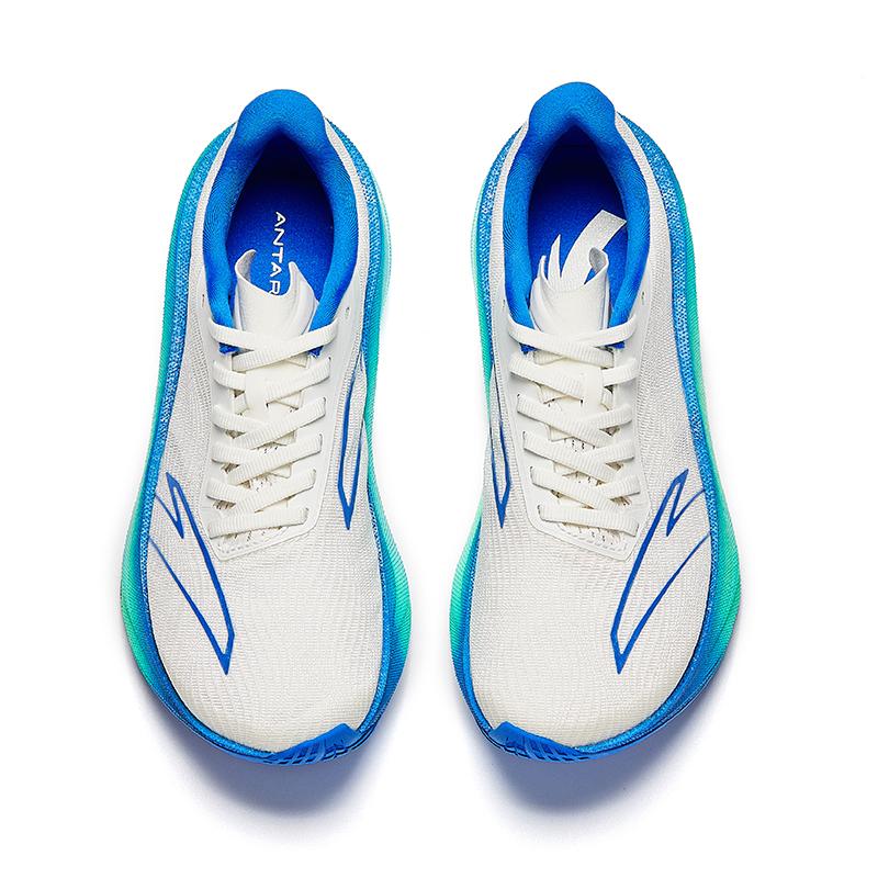 Anta Асфальтовая дорога Босс 3 Повседневная обувь Мужская Низкая верха Цвет Слоновая кость Белый, Новый Дворцовый Синий 912535591-2