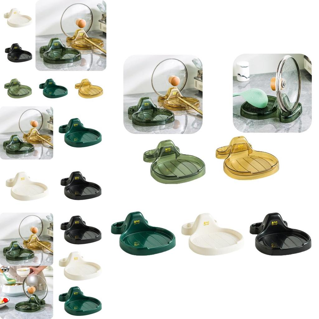 Кухонная полка для крышек кастрюль в виде ракушки - стильный и компактный органайзер для дома