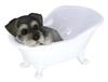 Toyo Sekiyari Dog Ornament Schnauzer (Bathtub)