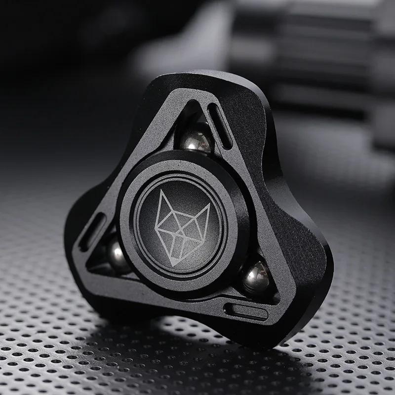 Ручной spinner Linghu Игрушка-фиджет Металлический гироскоп для кончиков пальцев EDC Снятие стресса Идеальный подарок для творцов, мастеров, мыслителей Антистресс