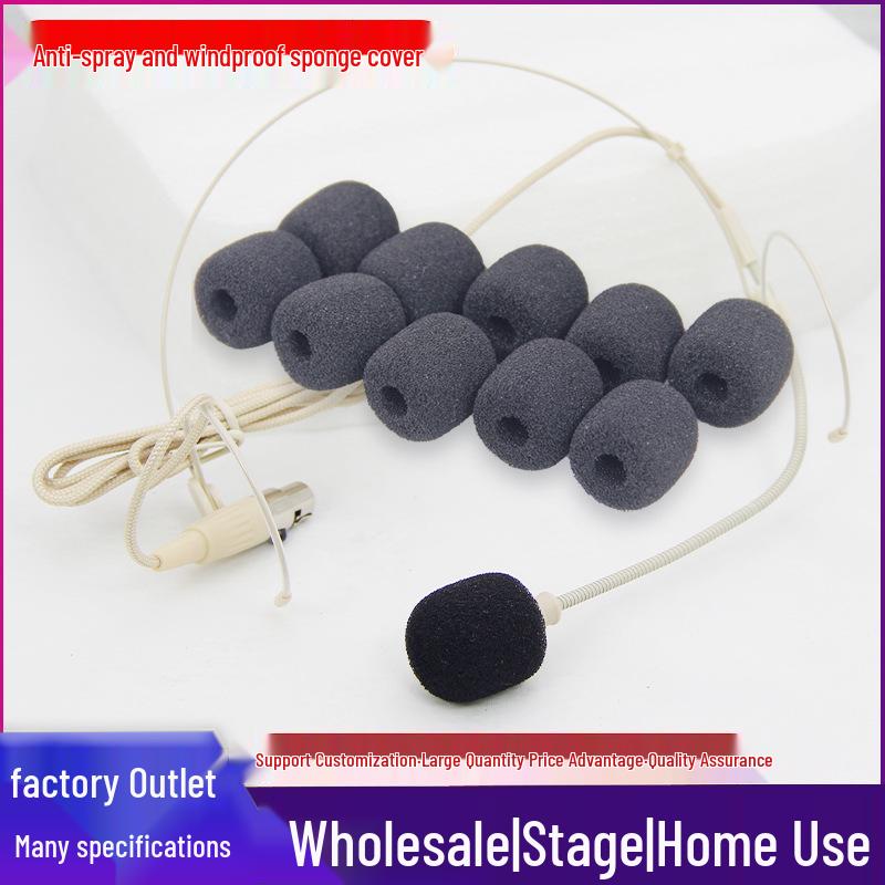 Little Bee Universal Headset with Mic Windscreen and Lapel Clip