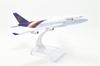 ДИНАСТИЯ ТАН 16 см Модель самолета Thai Airways B747 из сплава 1/400