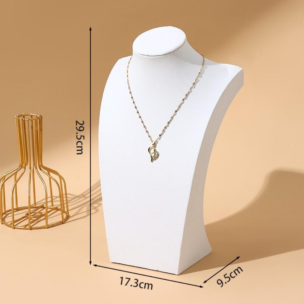 Neck Mold Necklace Display Stand Human Shape Ornament Holder Portable Mannequin Bust Jewelry Show