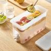 Water Dispenser with Faucet High Temp Resistance Iced Tea Juice Jug for