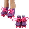 Кукольные роликовые коньки, блестящие туфли, коньки для 18-дюймовой куклы, аксессуары для самостоятельного изготовления, игрушки