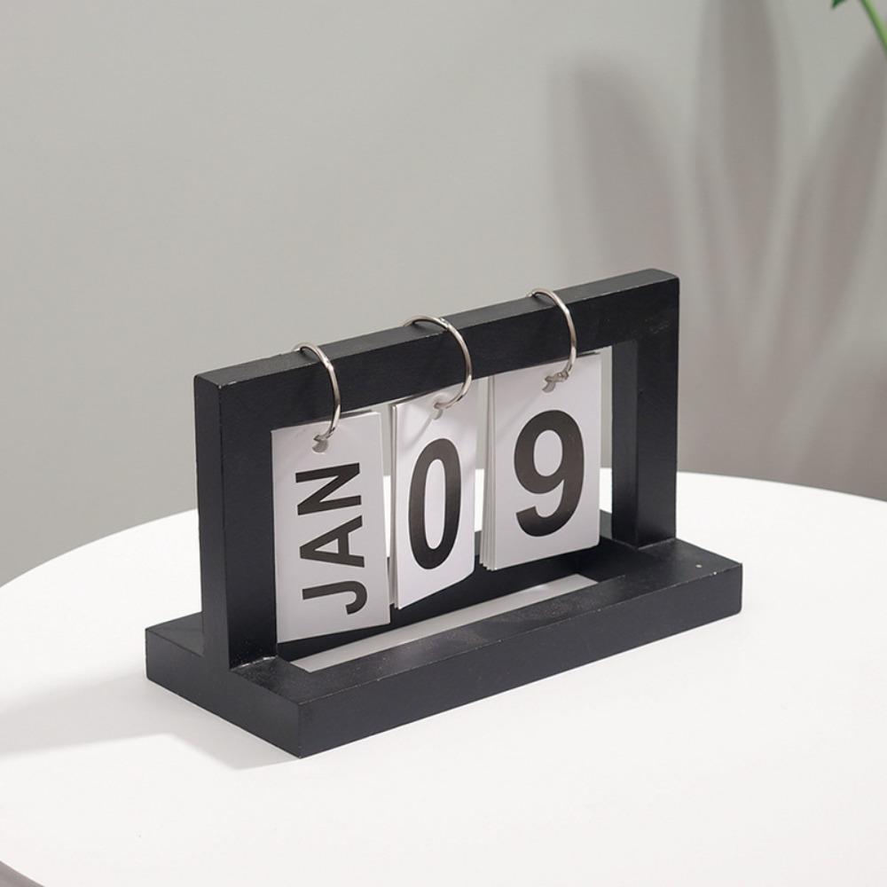 Stationery Desktop Decor Turning Calendar Desk Calendar Flipping Calendar Page-turning Calendar