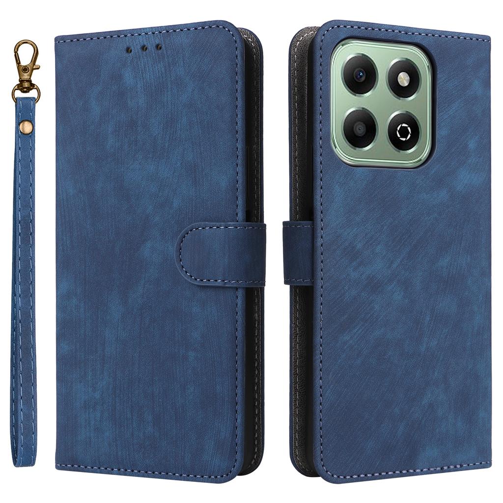 Для Honor X6b 4G Чехол Кошелек с RFID-блокировкой Подставка для телефона Обложка из ПУ кожи с ремешком