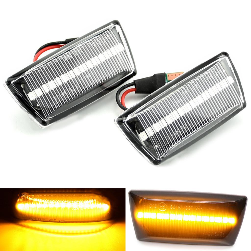 Turn Signal Light LED Dynamic Side Indicator Flowing Side Easy Installation Compatible for Astra H MK5 MK2 MK4 MK5 MK1