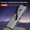 9 In 1 TYPE-C+USB3.0 USB2.0 HDMI SD/TF PD100W Audio Data Interface Hub Adapter